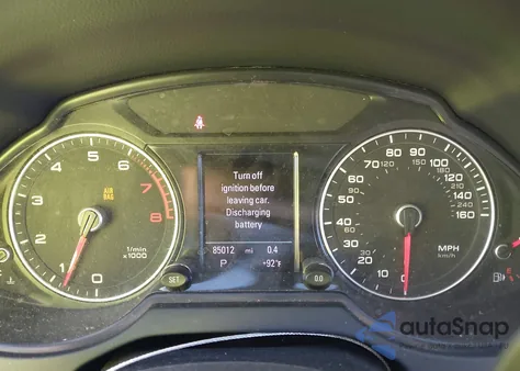 2013 Audi Q5 3.0T Premium Plus from USA, damaged, VIN WA1DGAFP5DA043718